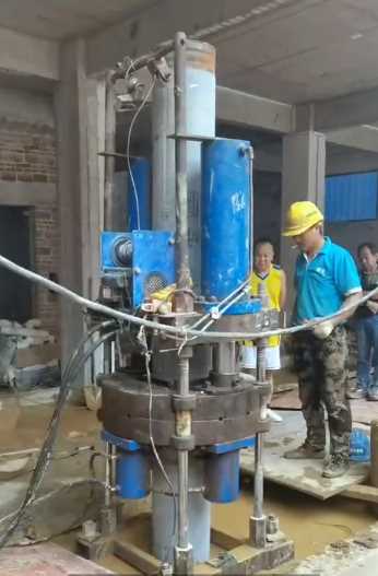 郑州中牟县静压桩加固