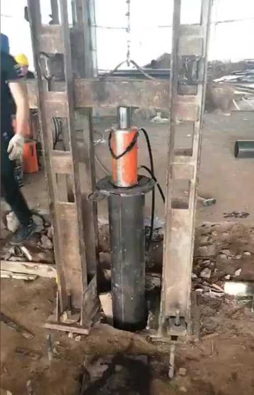 郑州中牟县钢管桩加固